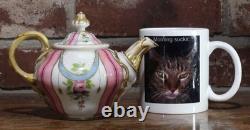 Old Paris Porcelain Individual Tea Set Circa 1860