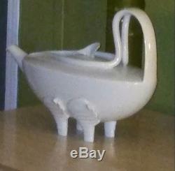 PAUL WUNDERLICH for ROSENTHAL LEDO Fine Porcelain RARE SIGNED Teapot 51/500