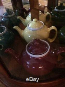 PRICE DROPPED 1/3! Rare Collection McCormick Teapots 16 colors, COMPLETE SET