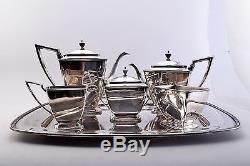 Pairpoint Silverplate Tea & Coffee Set Service 0315 6 Piece Service (V3516)