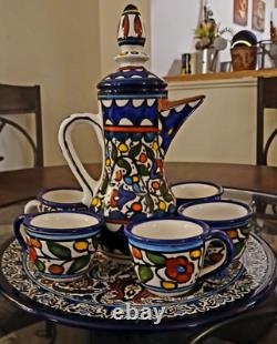 Palestinian Ceramic Set of