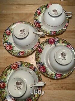 Paragon Tapestry Rose Tea Set (Including HTF Teapot)