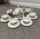 Paul Cardew Alice In Wonderland Tea Service 4 Cups/saucers Teapot Sugar Creamer