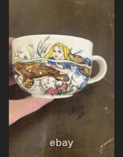 Paul Cardew Alice In Wonderland Tea Service 4 Cups/Saucers Teapot Sugar Creamer