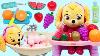 Paw Patrol Pup Baby Skye Morning Routine Of Bath Time And Toy Fruit Breakfast