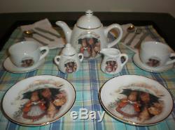 Peter Rabbit Mw Reutter Porzellan Tea Set New In Basket