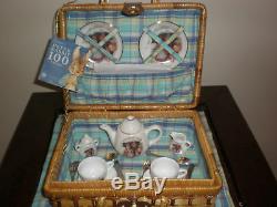 Peter Rabbit Mw Reutter Porzellan Tea Set New In Basket
