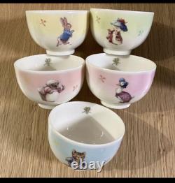 Peter Rabbit Teapot & Teacups Set in Original Box 21602