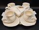 Peter Saenger Design Handmade Modernist Porcelain Studio Pottery Nesting Tea Set