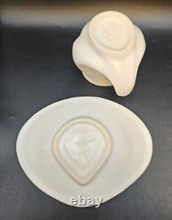 Peter Saenger Design Handmade Modernist Porcelain Studio Pottery Nesting Tea Set