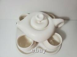 Peter Saenger Nesting Tea Set Design I White Matte Star Trek