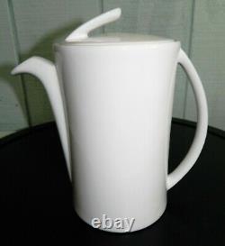 Pieter Stockmans Berghoff White Porcelain Set Coffee Pot Teapot Sugar Creamer