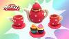 Play Doh Diy Toy Teapot How To Make Kettle With Cups Play Doh Tutorial For Kids Diy Stuff For Dolls