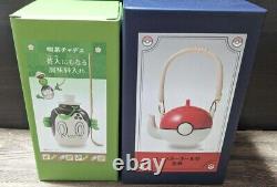 Pokemon Center Original Cafe Poltchageist Sinistcha Tea container Tea pot set