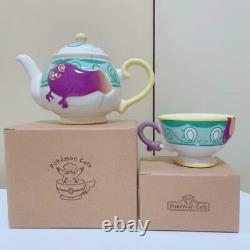 Pokemon Center Pot Death Teapot Yabacha tea cup set Japan Shop limited