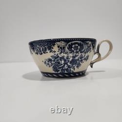 Porcelain Transfer Ware Antiche Riproduzioni Stacked Teapot Blue White