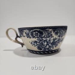 Porcelain Transfer Ware Antiche Riproduzioni Stacked Teapot Blue White