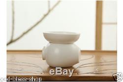 Porcelain kung fu tea set solid wood tea tray ebony table ceramic tea pot teacup