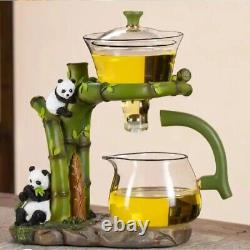 Pornhint.com Lazy Kungfu Tea Pot Set Glass Household Magnetic Suction Teapot Liv