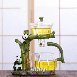 Pornhint.com Lazy Kungfu Tea Pot Set Glass Household Magnetic Suction Teapot Liv