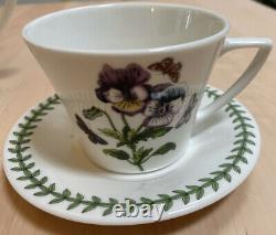 Portmeirion Botanic Garden Tea Pot & 2 Tea Cups set EUC