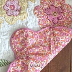 Pottery barn kids Julianne quilt sham sheet set twinTeapot set Pink 5pc