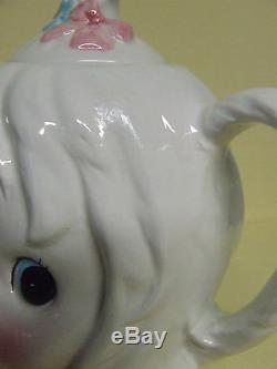 RARE/HTF Lefton Mr. Toodles (Maltese Dog) Tea Pot (Japan/ #4022)