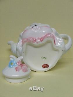 RARE/HTF Lefton Mr. Toodles (Maltese Dog) Tea Pot (Japan/ #4022)