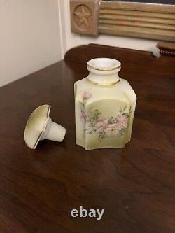 RARE Nippon Hand Painted Dogwood 6 Piece Tea Pot Set With Gold Gilding