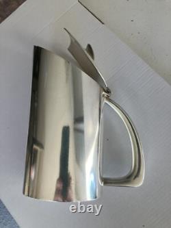 RARE WIDMANN ART DECO COFFEE TEA POT PITCHER 1930s DESKEY CHRISTOFLE PONTI STYLE