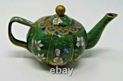 REDUCED! Jewels of the Ming Dynasty tea pots by Franklin Mint -complete set
