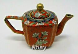 REDUCED! Jewels of the Ming Dynasty tea pots by Franklin Mint -complete set