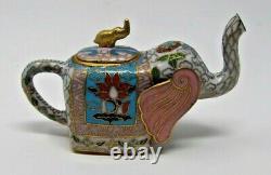 REDUCED! Jewels of the Ming Dynasty tea pots by Franklin Mint -complete set