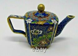 REDUCED! Jewels of the Ming Dynasty tea pots by Franklin Mint -complete set