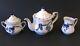 Rms Titanic 2nd Class Tea Pot Set White Star Line Artifact Collection Replica