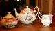 Royal Albert Lady Carlyle Bone China 3pc Tea Set Teapot, Creamer, Sugar Bowl
