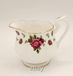 ROYAL ALBERT NEW COUNTRY ROSES TEAPOT CREAM SUGAR IN New Unused Condition