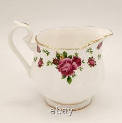 ROYAL ALBERT NEW COUNTRY ROSES TEAPOT CREAM SUGAR IN New Unused Condition