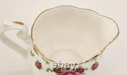 ROYAL ALBERT NEW COUNTRY ROSES TEAPOT CREAM SUGAR IN New Unused Condition
