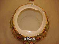 ROYAL ALBERT Old Country Roses Chintz Collection Floral Bone China Teapot & Lid