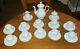 Royal Tettau 27 Piece Bavaria China Teapot Creamer Sugar Bowl 10 Cups/12 Saucers