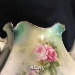 RS Prussia Teapot And Sugar Bowl antique porcelain, Tea Set, Roses