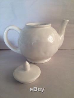 Rae Dunn 2018 Home Collection Starter Set! Teapot, Butter Dish, 4 Ovals, 1 Mug