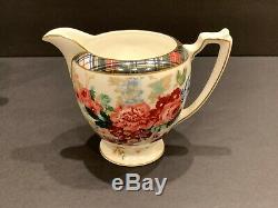 Ralph Lauren Wedgwood Hampton Floral Tea Set Teapot Creamer and Sugar Bowl