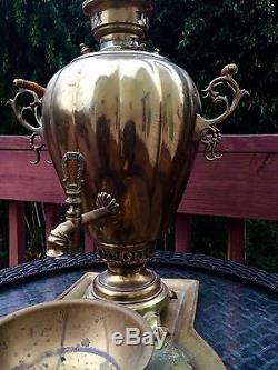 Rare ANTIQUE Russian SAMOVAR, COFFEE TEA URN