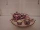 Rare! Gray's Pottery Pink Luster Breakfast Tea For One Teapot Set