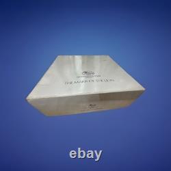 Rare Hutschenreuther Baronesse White Demitasse Coffee/Tea Set Pot & Box Mint
