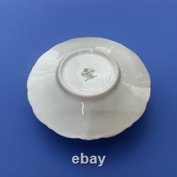 Rare Hutschenreuther Baronesse White Demitasse Coffee/Tea Set Pot & Box Mint