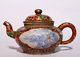 Rare Old Chinese Antique Zisha Pottery Teapot Marked Kangxi Pt084