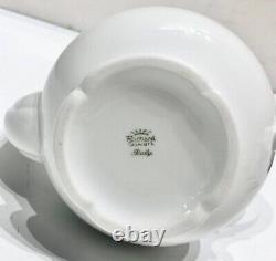 Rare Richard Ginori Ferrari teapot sugar pot creamer 3 piece set